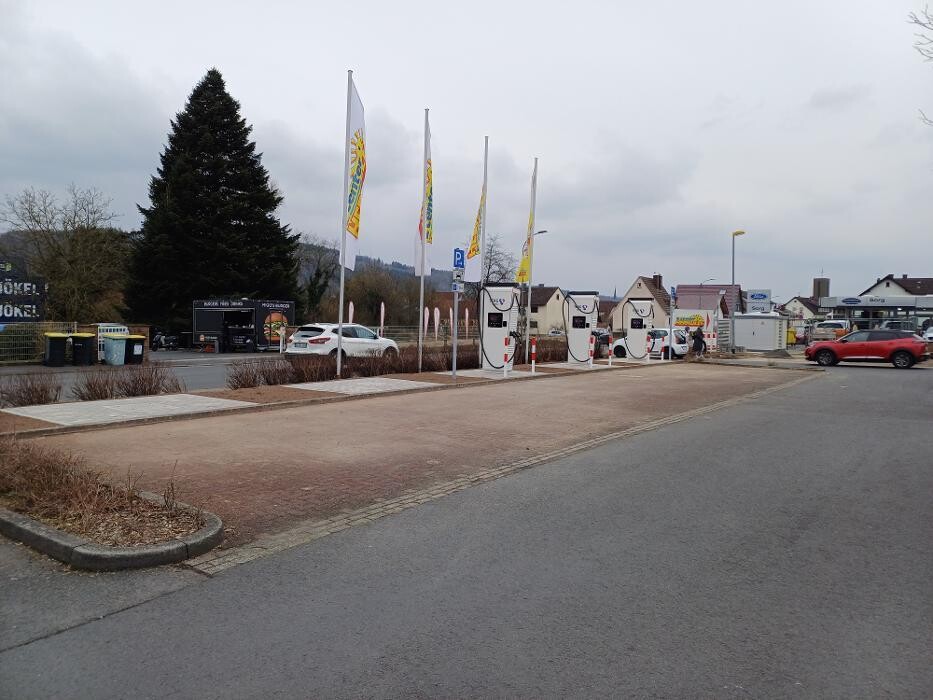 Bilder TEAG Mobil-Ladestation
