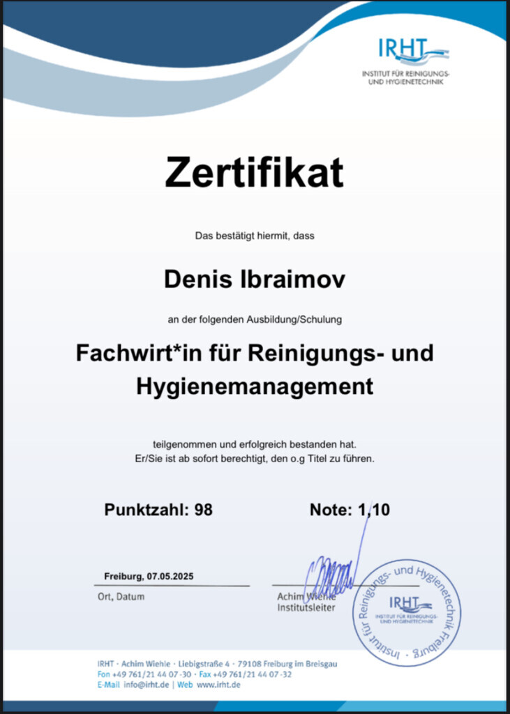 Bilder Deni's Gebäudereinigung