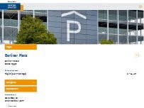 Website Screenshot Goldbeck Parking Berliner Platz