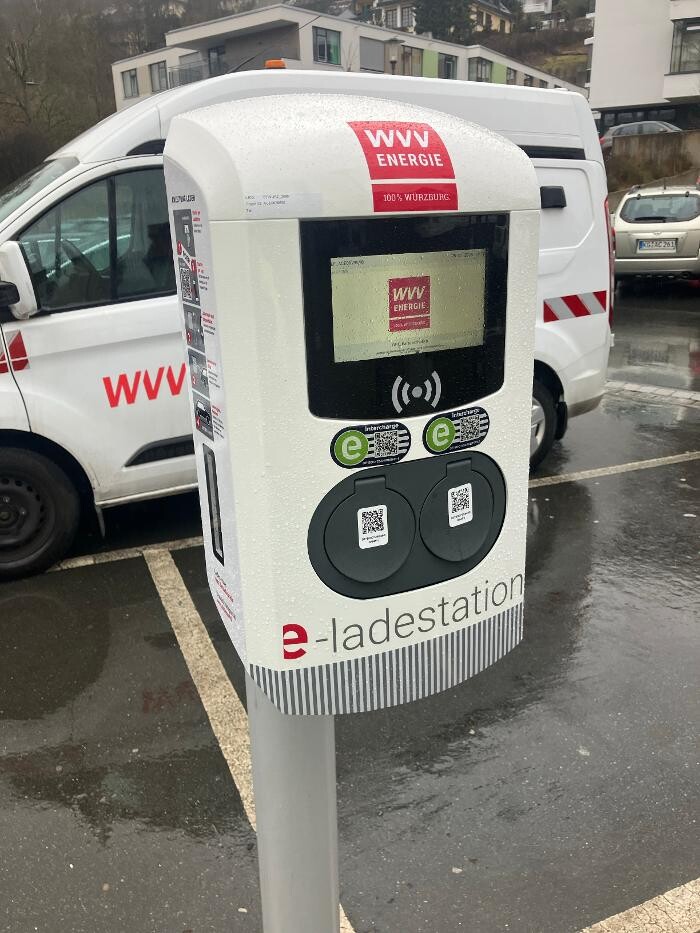 Bilder WVV Energie E-Ladestationen