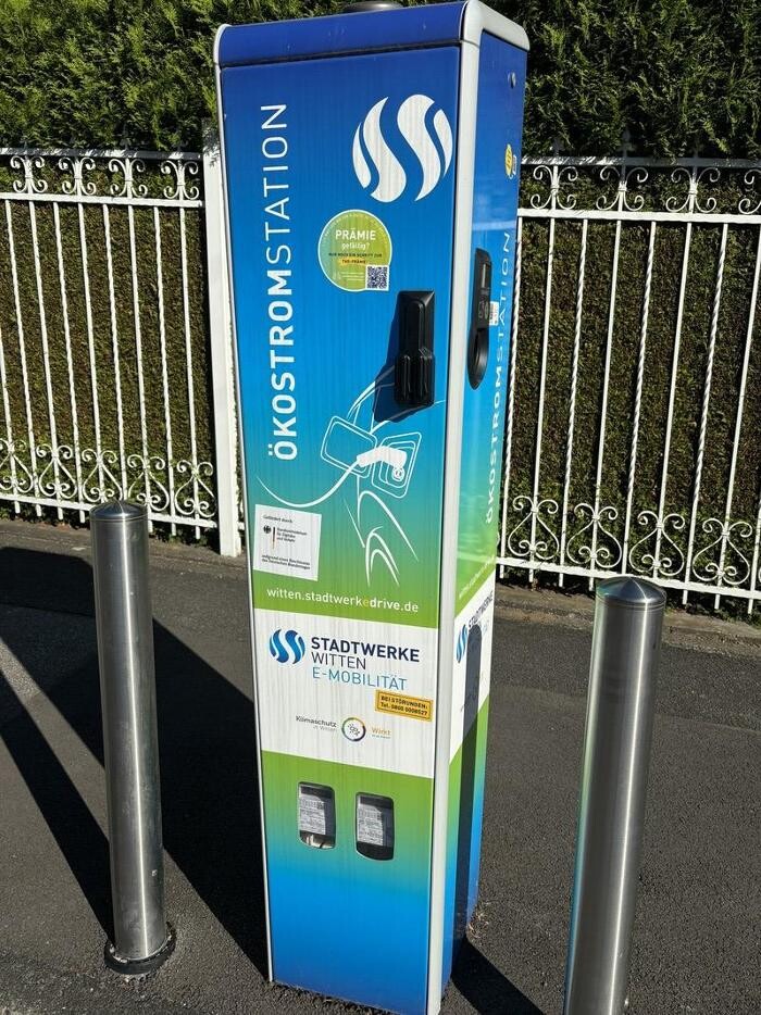 Bilder Stadtwerke Witten Ladestation