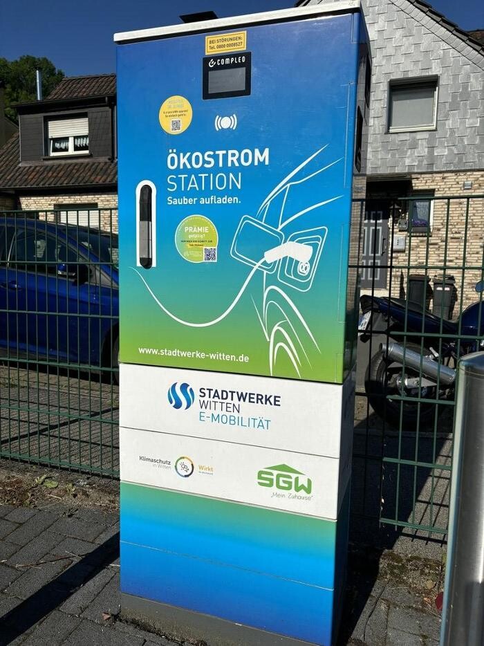 Bilder Stadtwerke Witten Ladestation