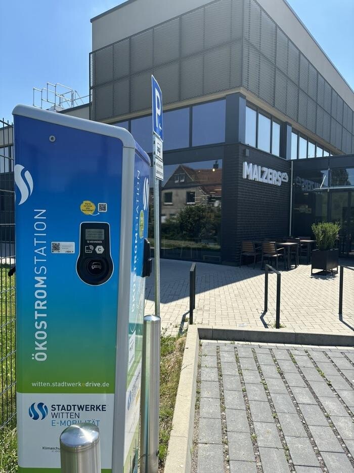 Bilder Stadtwerke Witten Ladestation