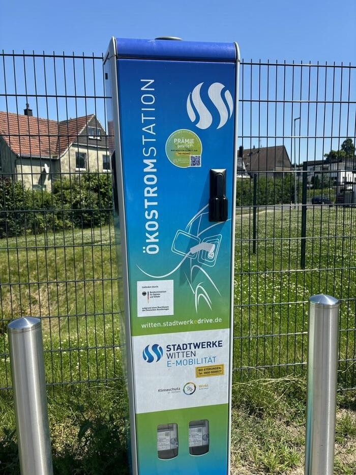 Bilder Stadtwerke Witten Ladestation