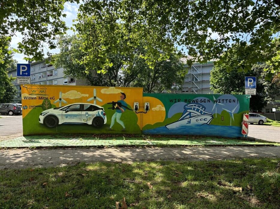 Bilder Stadtwerke Witten Ladestation