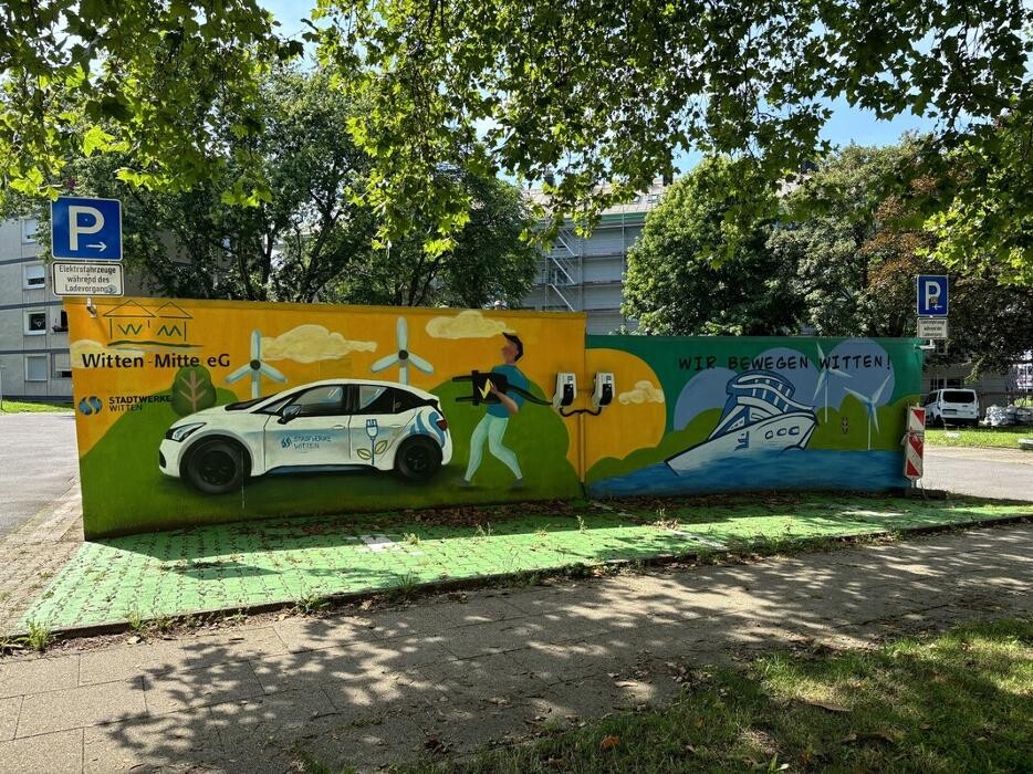 Bilder Stadtwerke Witten Ladestation