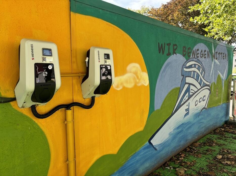 Bilder Stadtwerke Witten Ladestation