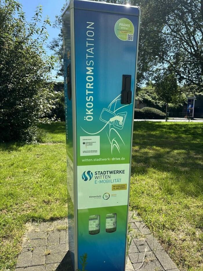 Bilder Stadtwerke Witten Ladestation