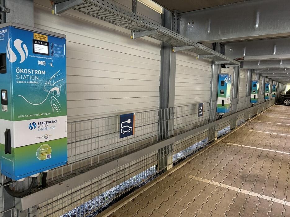 Bilder Stadtwerke Witten Ladestation