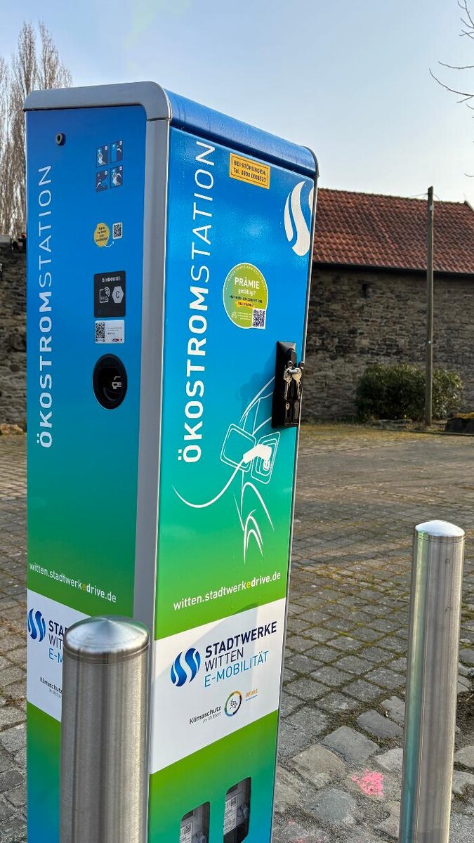 Bilder Stadtwerke Witten Ladestation