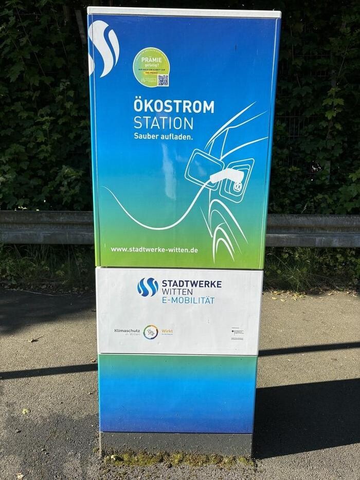 Bilder Stadtwerke Witten Ladestation