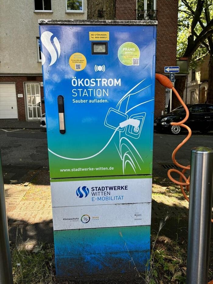 Bilder Stadtwerke Witten Ladestation