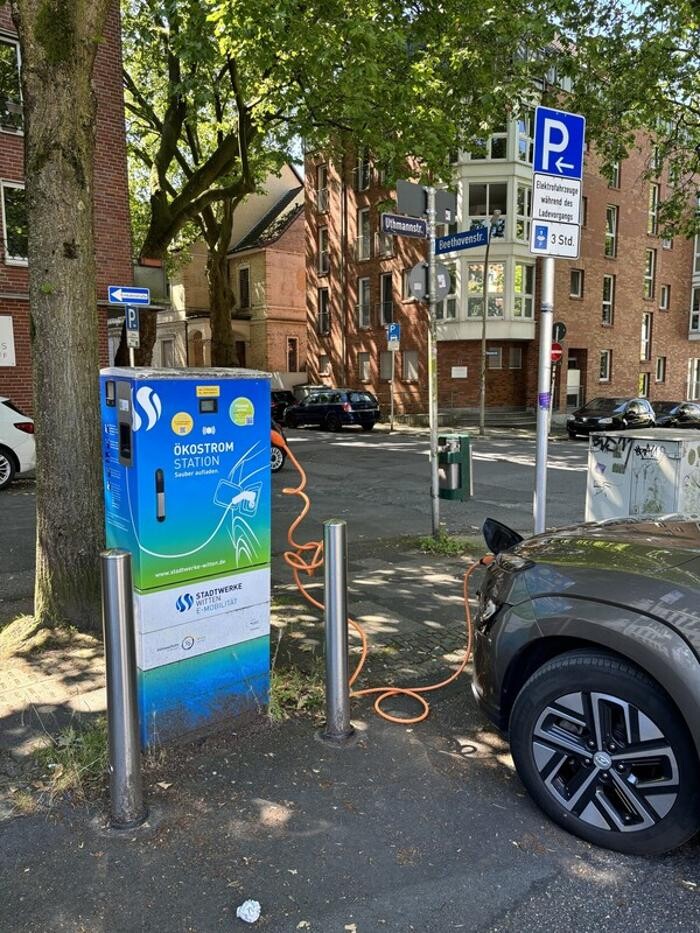 Bilder Stadtwerke Witten Ladestation