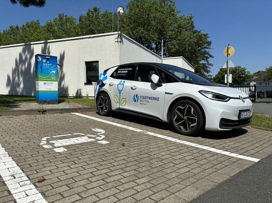 Bilder Stadtwerke Witten Ladestation