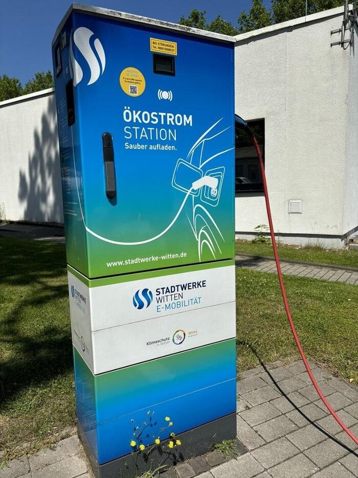 Bilder Stadtwerke Witten Ladestation