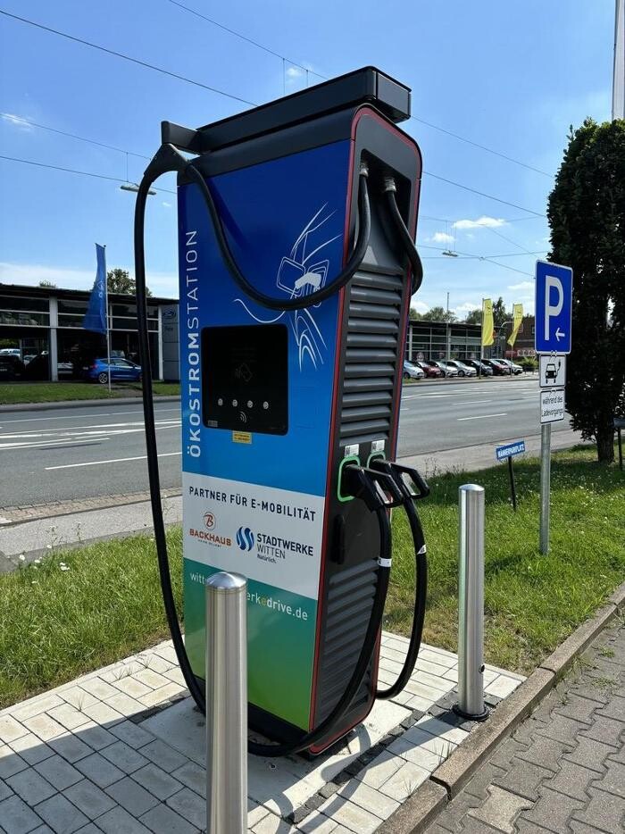Bilder Stadtwerke Witten Ladestation