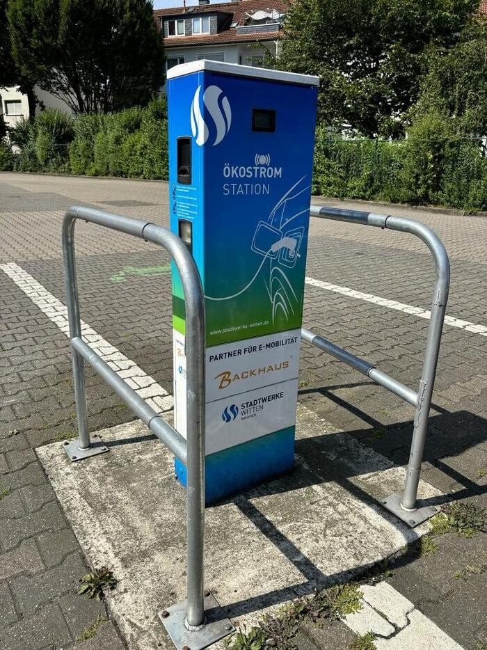 Bilder Stadtwerke Witten Ladestation