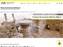 Website Screenshot Römische Badruine