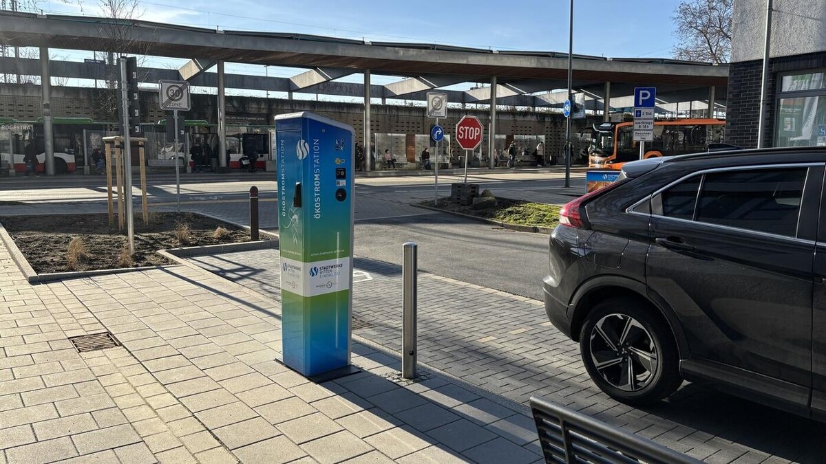 Bilder Stadtwerke Witten Ladestation