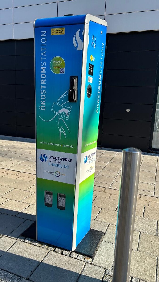 Bilder Stadtwerke Witten Ladestation