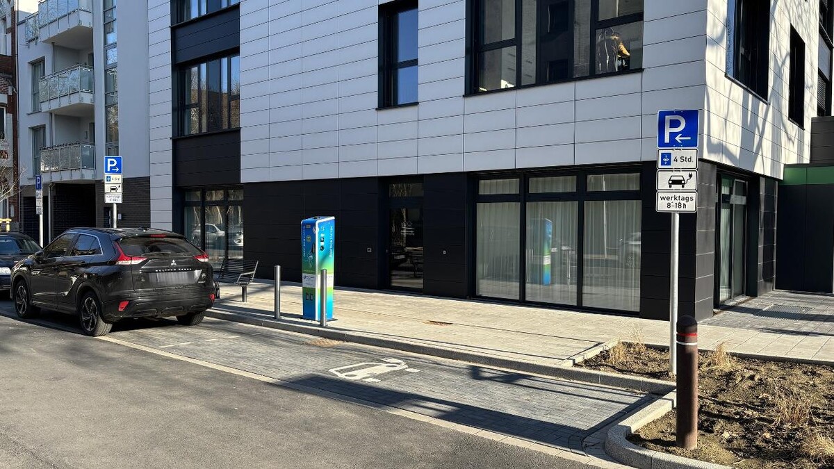 Bilder Stadtwerke Witten Ladestation