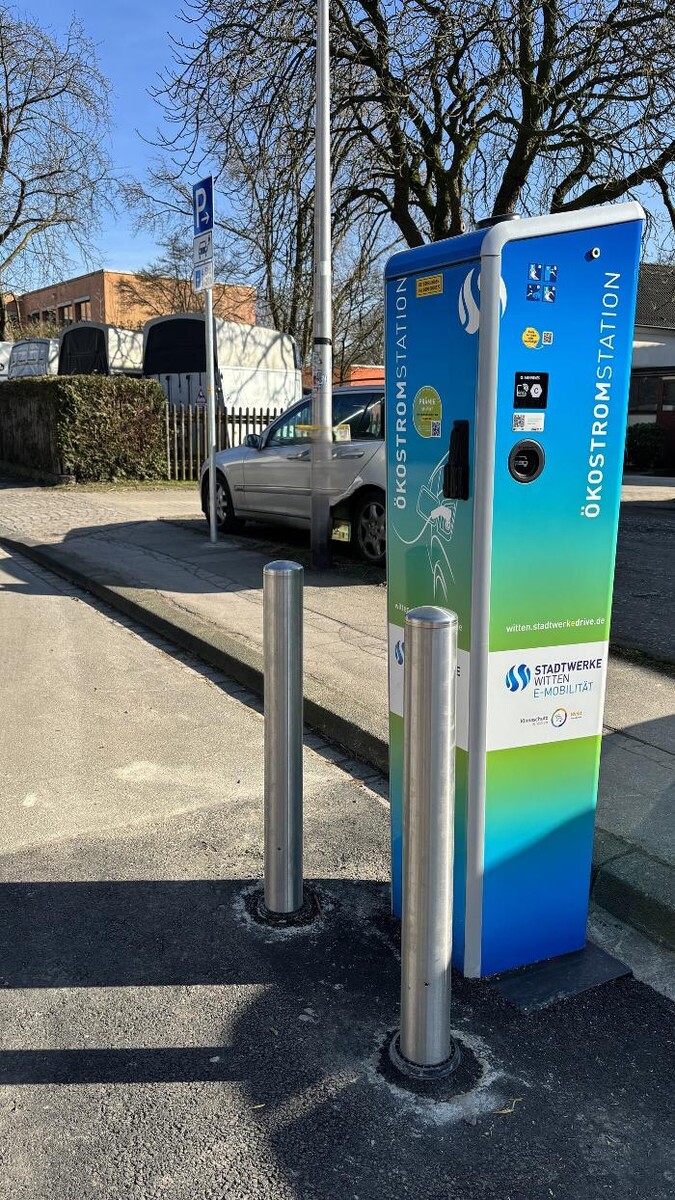 Bilder Stadtwerke Witten Ladestation