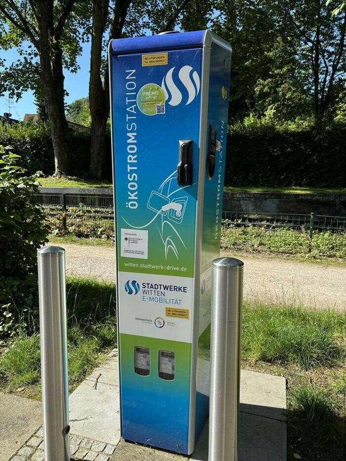 Bilder Stadtwerke Witten Ladestation