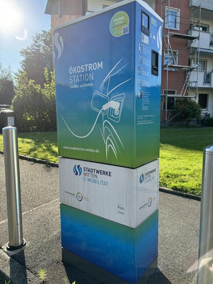 Bilder Stadtwerke Witten Ladestation