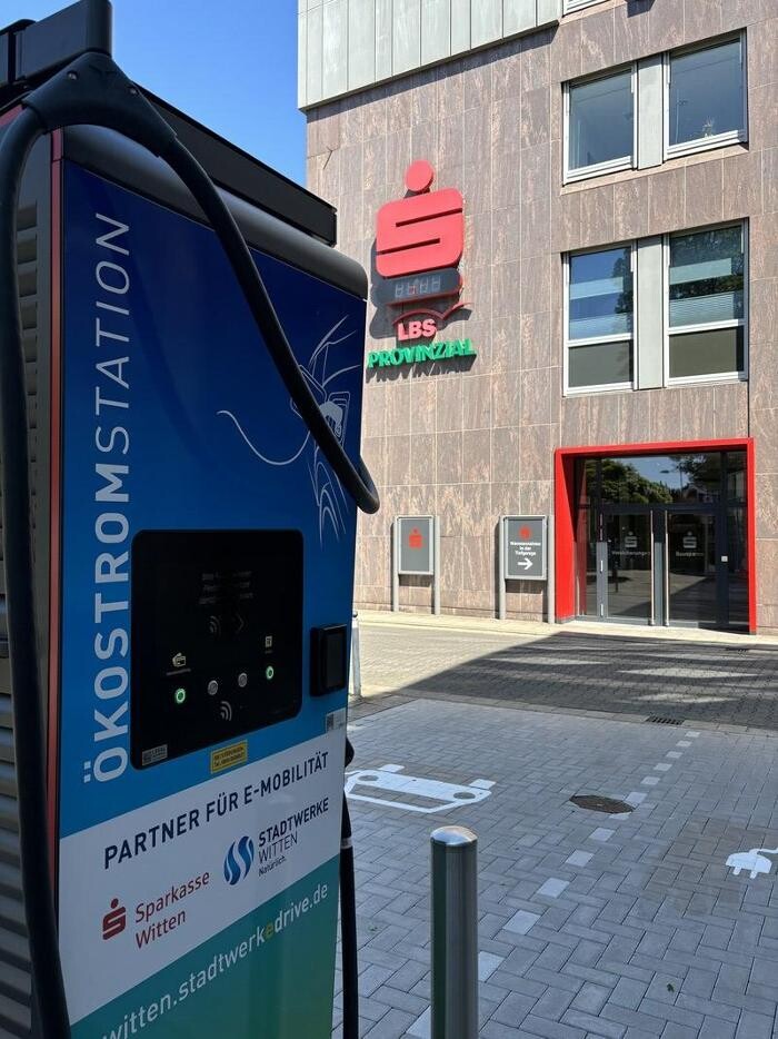 Bilder Stadtwerke Witten Ladestation