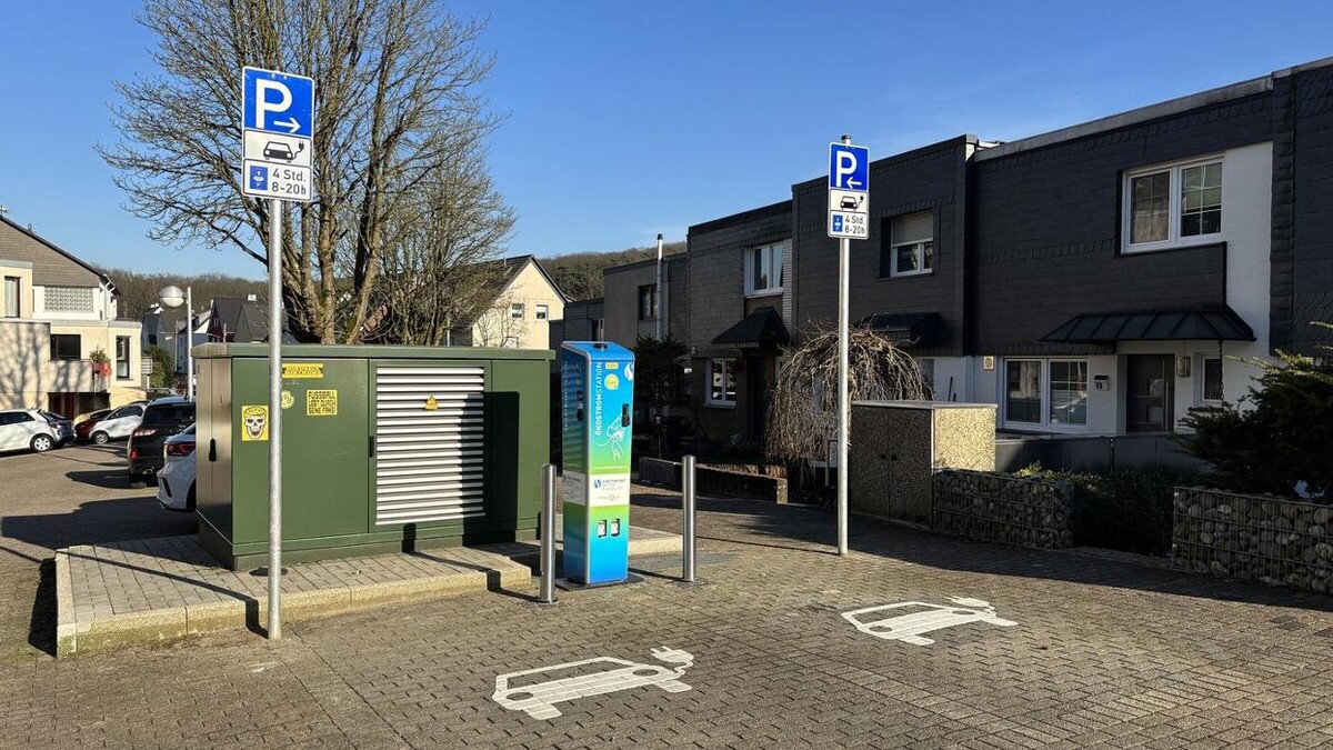 Bilder Stadtwerke Witten Ladestation