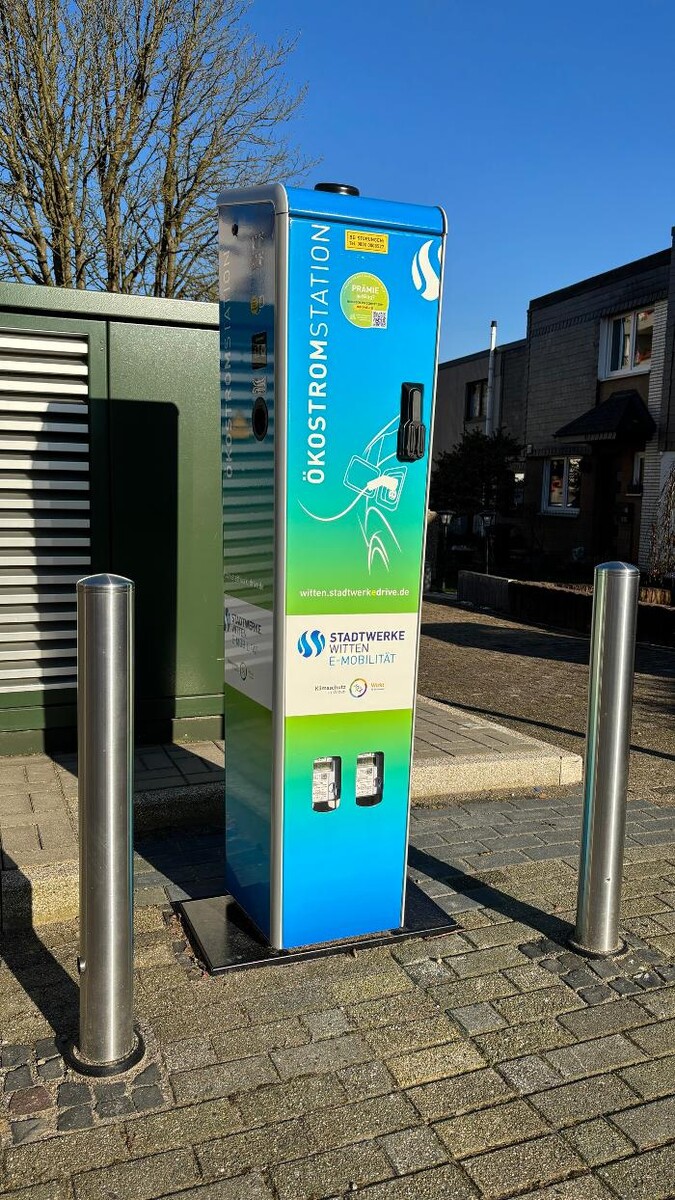 Bilder Stadtwerke Witten Ladestation