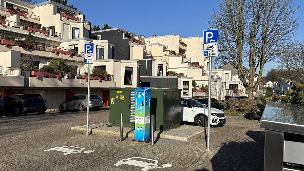 Bilder Stadtwerke Witten Ladestation