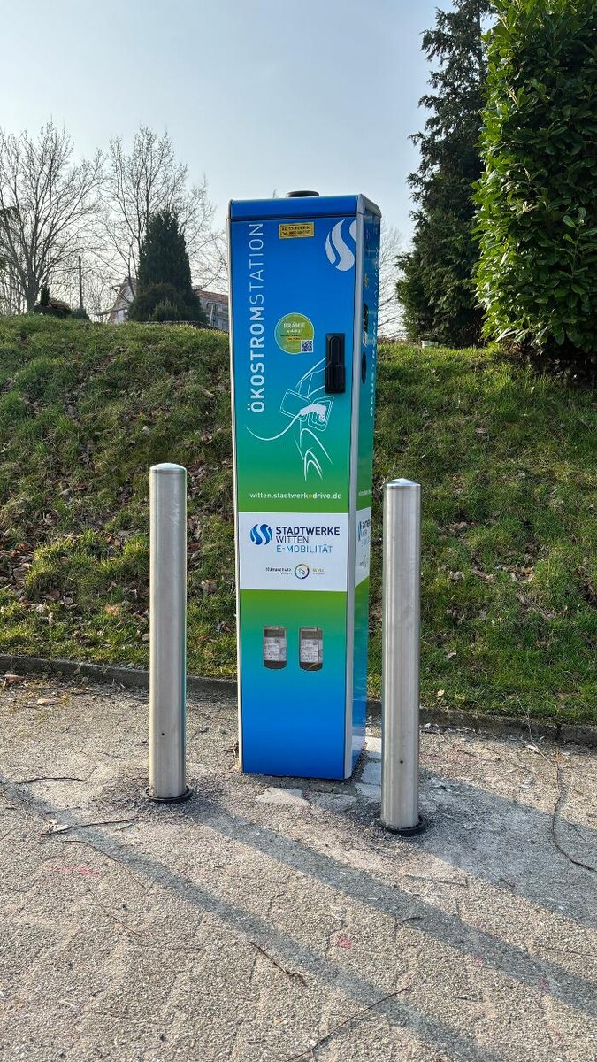 Bilder Stadtwerke Witten Ladestation