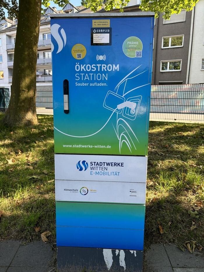 Bilder Stadtwerke Witten Ladestation