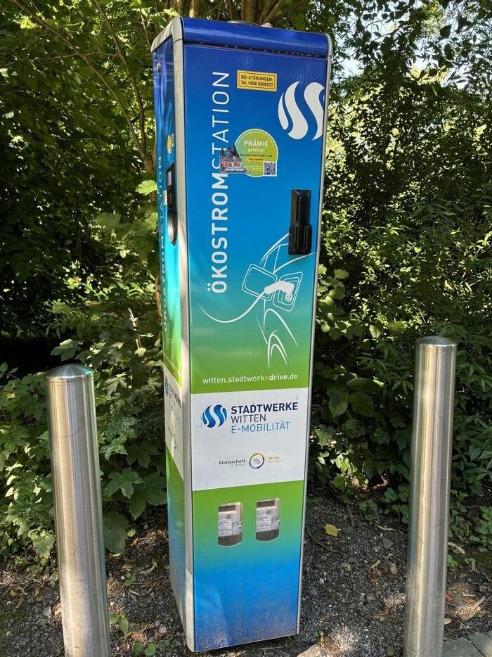 Bilder Stadtwerke Witten Ladestation