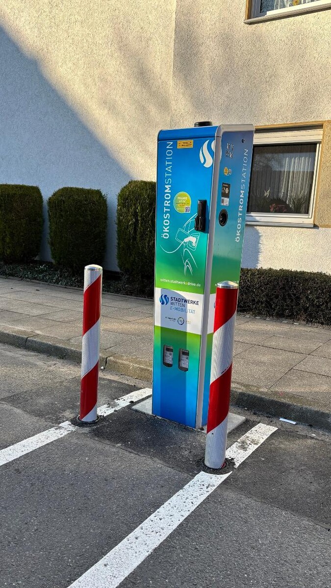 Bilder Stadtwerke Witten Ladestation