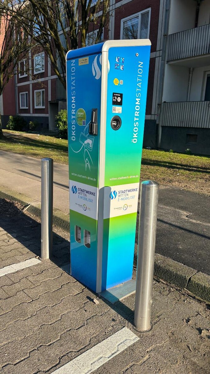 Bilder Stadtwerke Witten Ladestation