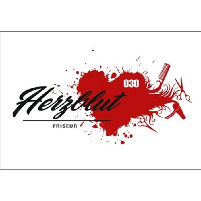Herzblut030 Friseur Logo