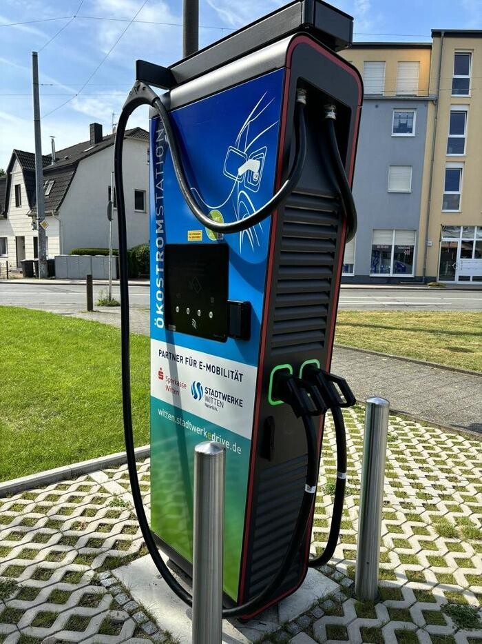 Bilder Stadtwerke Witten Ladestation