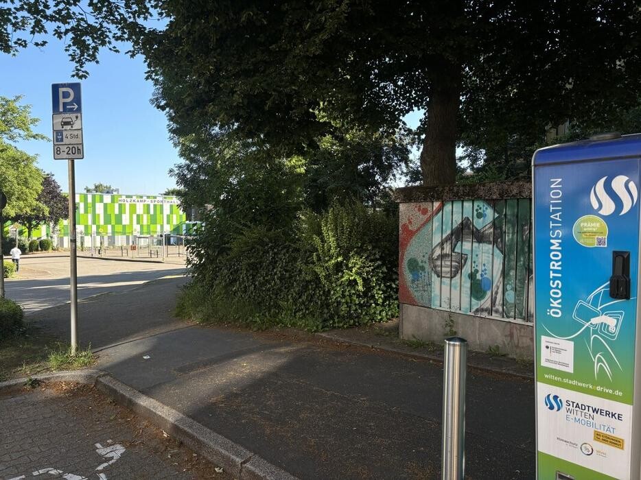 Bilder Stadtwerke Witten Ladestation