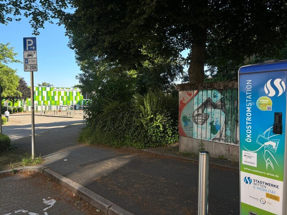 Bilder Stadtwerke Witten Ladestation