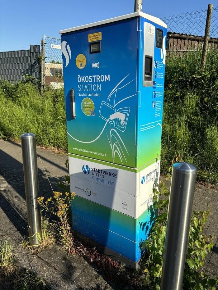 Bilder Stadtwerke Witten Ladestation