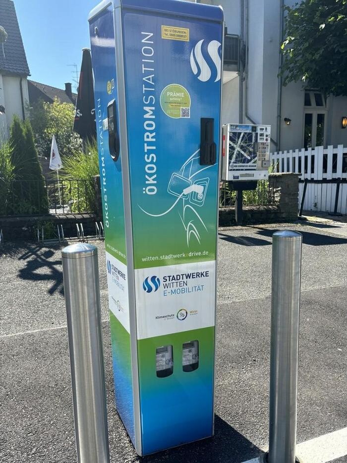 Bilder Stadtwerke Witten Ladestation