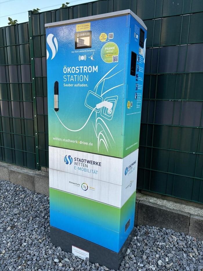 Bilder Stadtwerke Witten Ladestation
