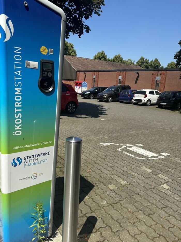 Bilder Stadtwerke Witten Ladestation