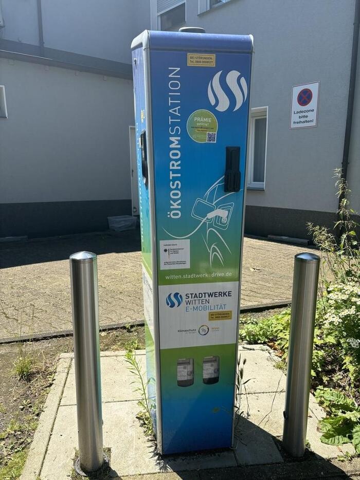 Bilder Stadtwerke Witten Ladestation