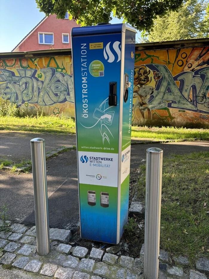 Bilder Stadtwerke Witten Ladestation