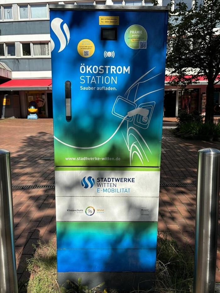 Bilder Stadtwerke Witten Ladestation