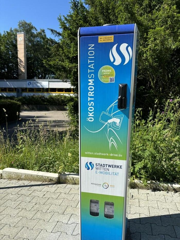 Bilder Stadtwerke Witten Ladestation