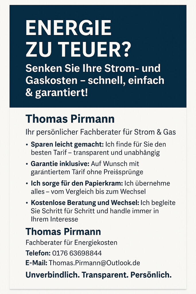 Bilder Energieberatung Pirmann